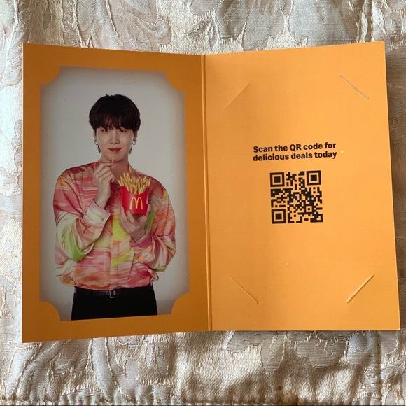 NWOT EXCLUSIVE MCD x BTS photo sleeves - Picture 3 of 5